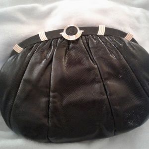 Judith Leiber handbag.